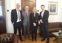 Επίσκεψη στον ΔΣΑ, του Προέδρου του Δικηγορικού Συλλόγου Βαρσοβίας και του Σλοβάκου Δικηγόρου-ad hoc Δικαστή του Ευρωπαϊκού Δικαστηρίου Ανθρωπίνων Δικαιωμάτων