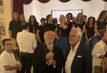 Συναυλία της Χορωδίας του ΔΣΑ στην Ιμβρο, παρουσία του Οικουμενικού Πατριάρχη