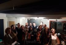 Παρουσία της Πολυφωνικής Χορωδίας του ΔΣΑ HARMONIA JURIS στην ηχογράφηση του μουσικού έργου της συναδέλφου κ. Ιωάννας Κολλινιάτη