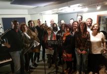 Παρουσία της Πολυφωνικής Χορωδίας του ΔΣΑ HARMONIA JURIS στην ηχογράφηση του μουσικού έργου της συναδέλφου κ. Ιωάννας Κολλινιάτη
