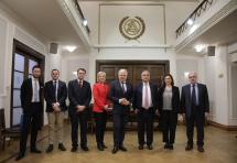 Συνάντηση του Προέδρου της Ολομέλειας των Προέδρων Δικηγορικών Συλλόγων Ελλάδος Δημήτρη Βερβεσού με τον Ευρωπαίο Επίτροπο για τη Δικαιοσύνη, Didier Reynders 