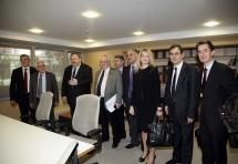 Συνάντηση Προέδρων Ολομέλειας με τον Υπουργό Δικαιοσύνης και τους κ.κ. Βενιζέλο και Κουβέλη